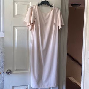 Calvin Klein Womens 14 light pink dress!